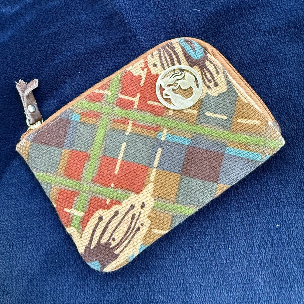 Spartina 449 Rust Textured Wallet